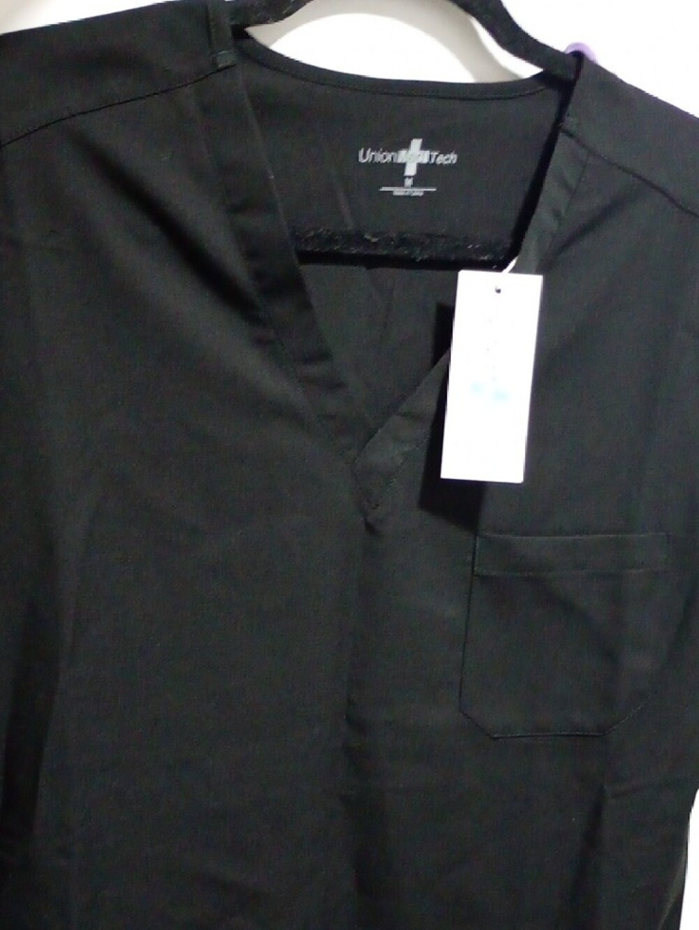 Unisex Nursing Scrub ( Black) Union Tech - Size - Med - Picture 2 of 2